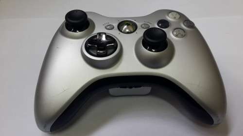 Xbox 360 Wireless Matt Silver Controller