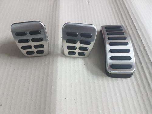 Stainless Pedal Covers For VW Polo 9N 9N3 & Golf, Jetta MK4,Audi  (3pc Set)