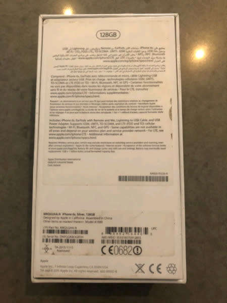 Iphone 6s 128gb *Free Aramex Shipping*