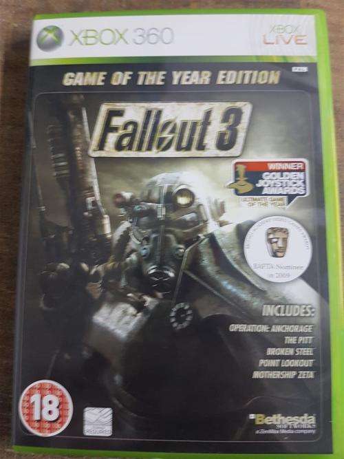 Fallout 3 Game Of The Year Edition XBOX 360