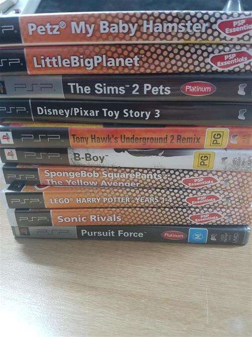 10 x PSP Game Bundle