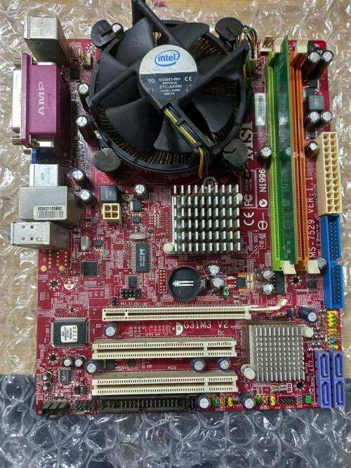 Intel Dual core 2.5Ghz + MSI MS-7529 Ver1.1 + 1Gb Ram