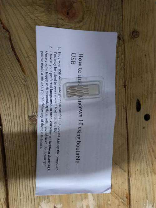 Windows 10 Bootable USB