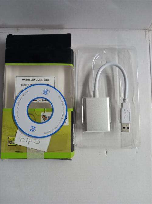 Baobab Usb 3.0 to Hdmi adapter cable - Silver