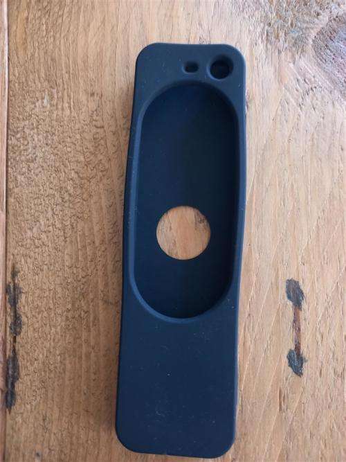 Funky Apple Silicone Remote case for Apple TV series 6 Generation 2021 - Black