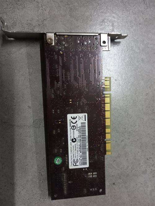 Sound Blaster Audigy SB0570 Sound card