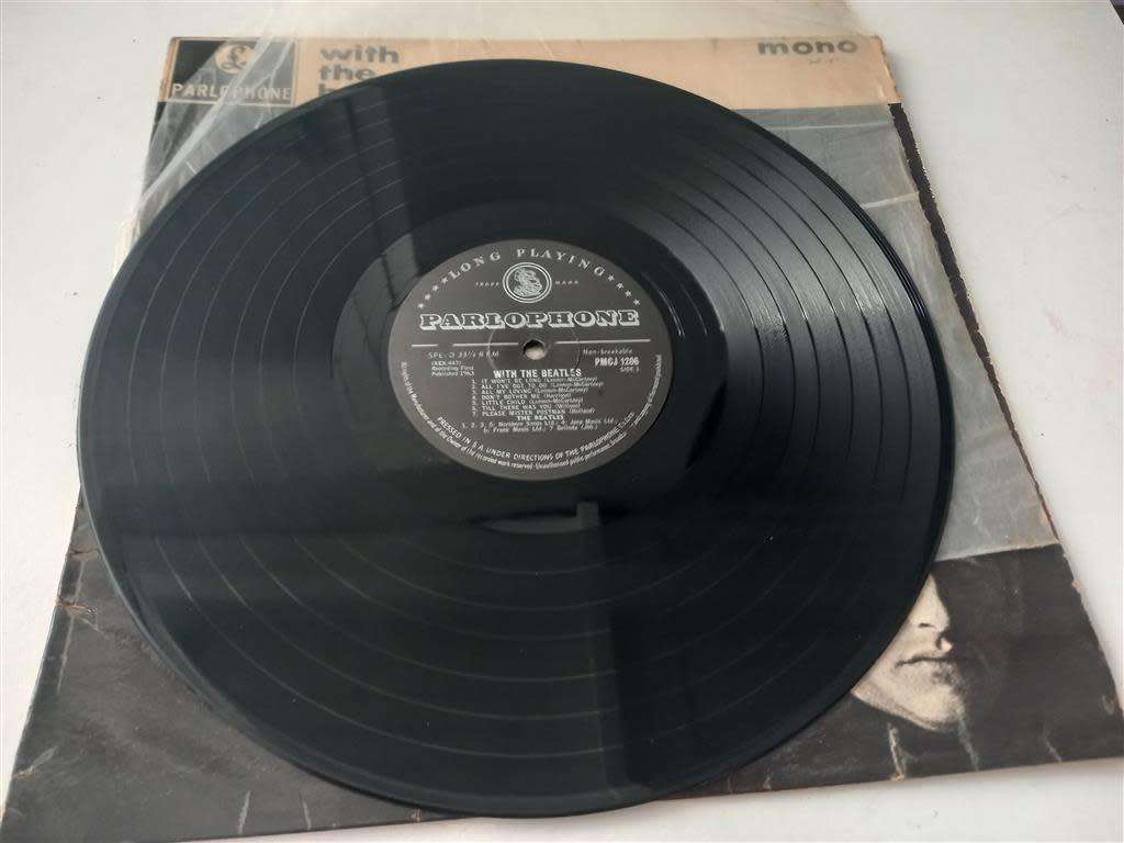 Parlophone with the beatles  vinyl