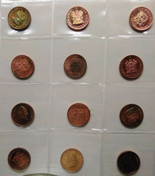 Lot 1/2c Proof Coin set