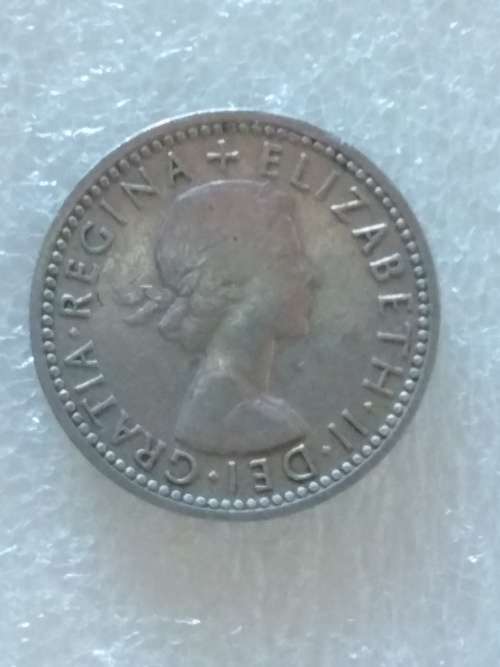 1958 Sixpence Great Britain