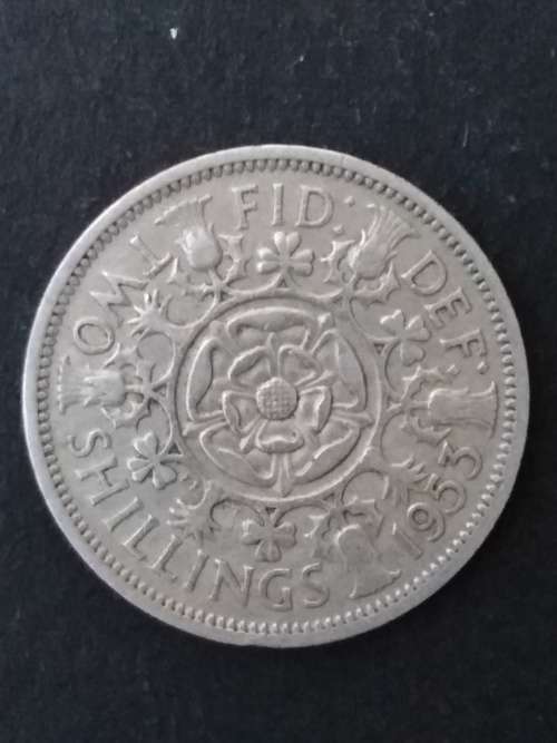 1953 Great Britain Two Shillings
