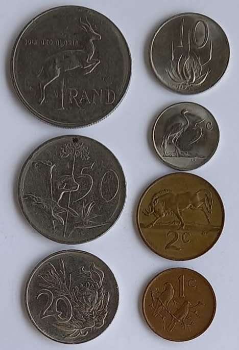 (Auction) 1985 Circulated Coin Set