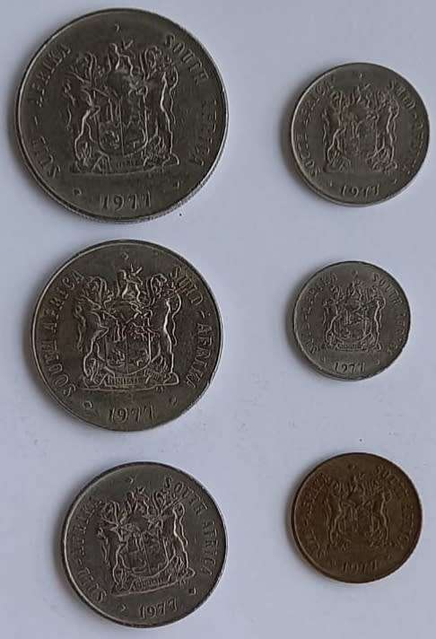 (Auction) 1977 Circulated Coin Set