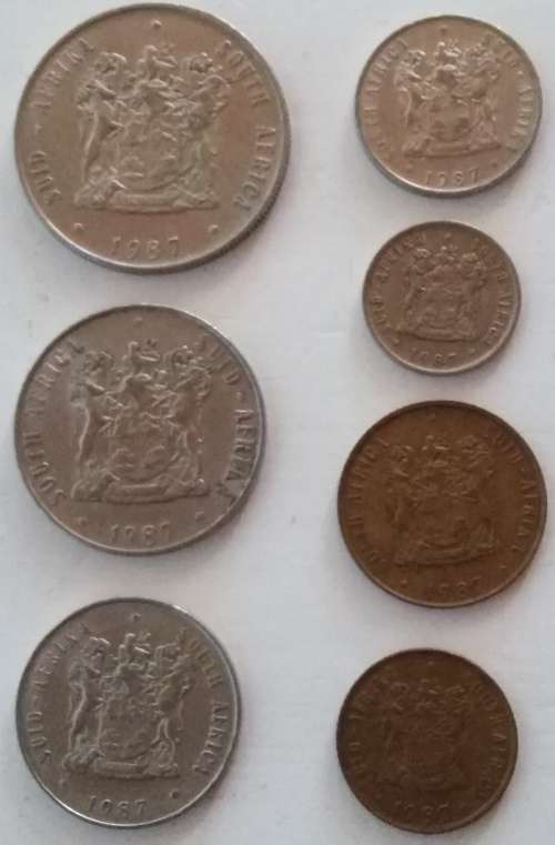 (Auction) 1987 Coin Set