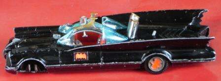 Corgi Batmobile       According to information received, a early edition 1960's