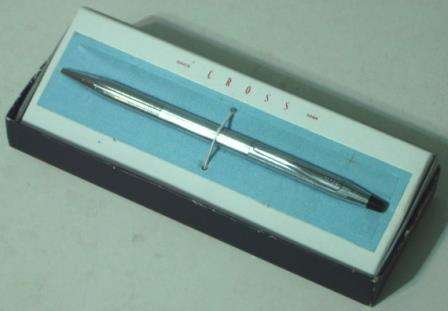 Luxurious Chrome Cross Century Ball Point Pen.
