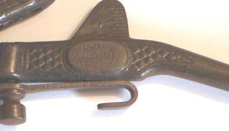 Antique Ahren's Good line Saw Set   (approx 1900)