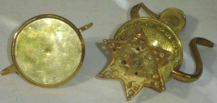 A pair of Brass Kettles