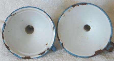 Vintage Enamelware Funnels