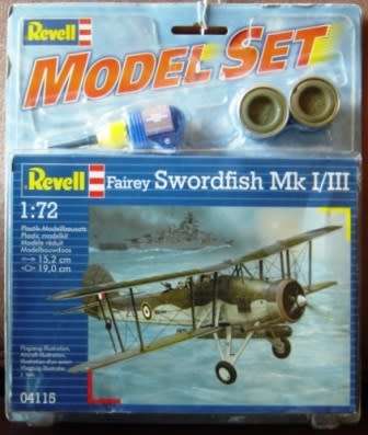 Revel Model Sets  F-4E/J Phantom and Swordfish Mk I/III