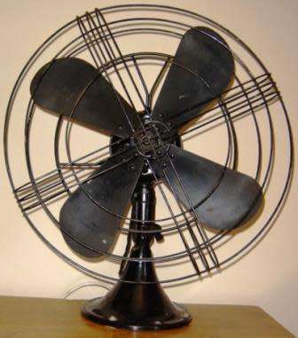 Vintage General Electric Oscillating Fan