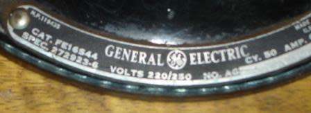 Vintage General Electric Oscillating Fan