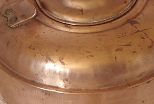 Solid Copper Kettle.