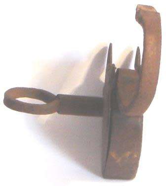 Antique Hand Made Padlock with Key