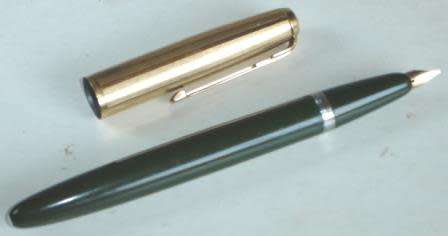 Interesting Fountain Pen with Rolled Gold Top.