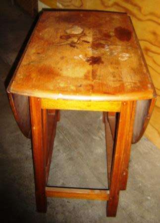 Vintage Oval drop side Dining Room Table