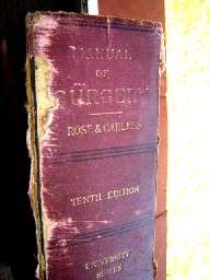1923 A Manual of Surgery, Rose & Carlees