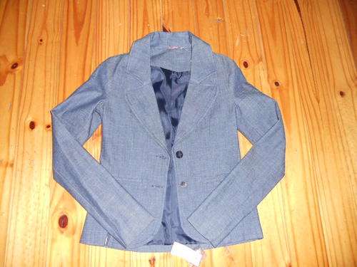 Lovely Denim Jacket - Sporty, Funky & Formal - Extra Small