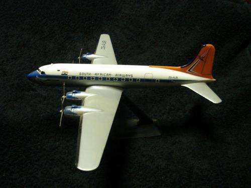 South African Airways Model Plane - Old South African Flag **** Price Reduced Drastically ****