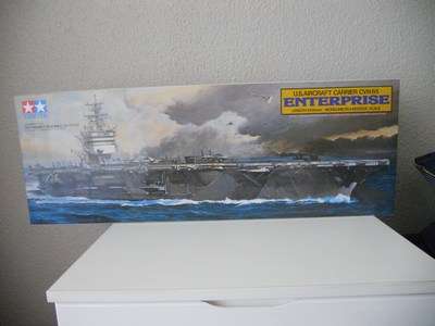 U.S. Aircraft Carrier CVN 65 Enterprise - 1:350 Tamiya Plastic Model Kit (NIB)