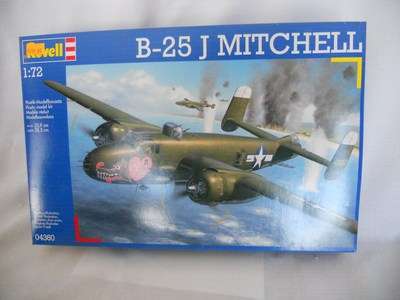 B-25 J Mitchell - 1:72 Revell Plastic Model Kit