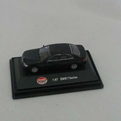 BMW 7 Series - 1:87 Model Power Minis - Black