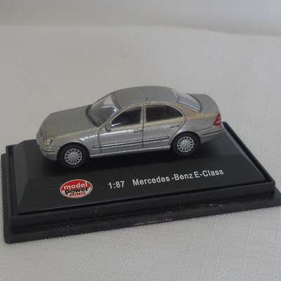 Mercedes-Benz E-Class - 1:87 Model Power Minis - Silver