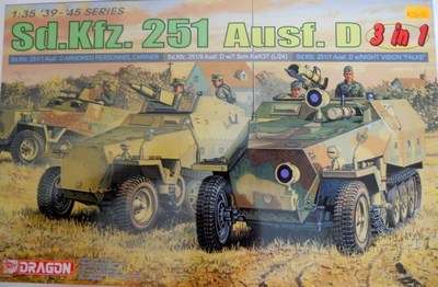 Sd.Kfz.251 Ausf.D (3-in-1) - 1:35 '39-'45 Series
