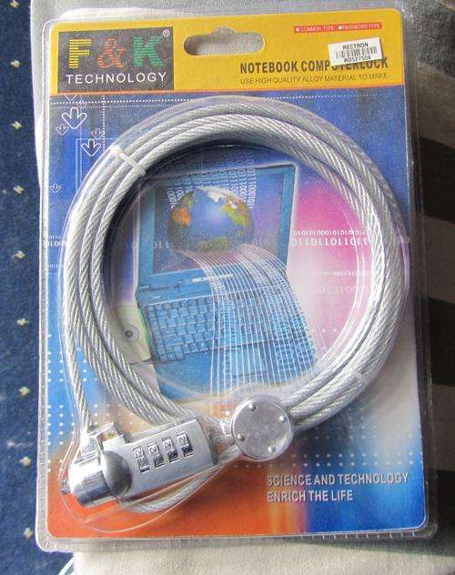 Notebook Computer Lock - New Unopened Cost R399.00