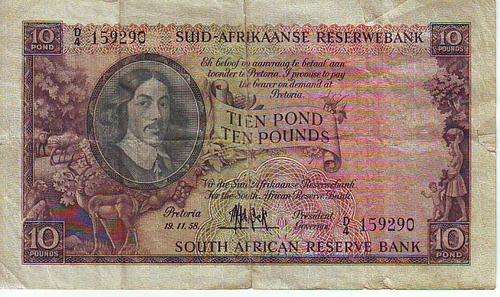 1958 - 10 POUND NOTE "D4" Series