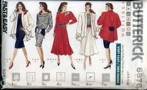 BUTTERICK Pattern 6878 SIZE XS-S-M ( 8-14)