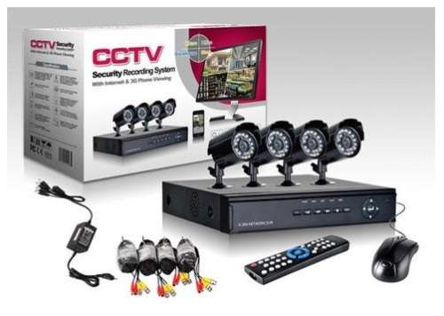 4 CHANNEL CCTV KIT - HDMI + 3G MONITORING !!!
