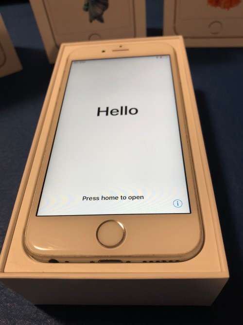 APPLE iPHONE 6S 64GB - SILVER - IN BOX - GOOD CONDITION