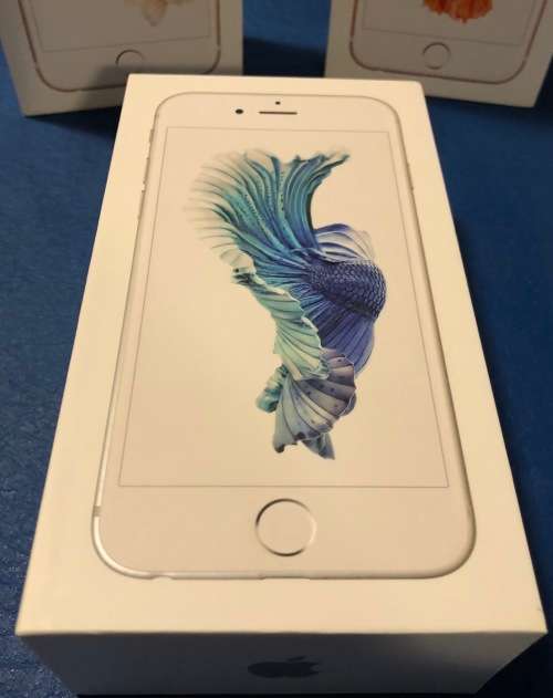APPLE iPHONE 6S 64GB - SILVER - IN BOX - GOOD CONDITION