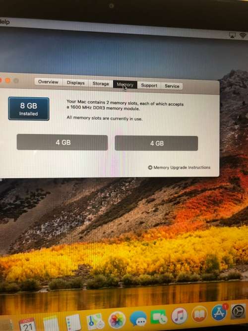 MACBOOK PRO 13.3"  - i5 - 2.4GHZ- 8GB - 500GB - A1278 MD313 - GOOD CONDITION