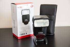 CANON FLASH  SPEEDLITE 430EX II - DISPLAY UNIT - STILL NEW + WARRANTY