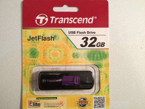 TRANSCEND JETFLASH 500 - 32GB USB FLASH DRIVE - ORIGINAL - LIFETIME WARRANTY