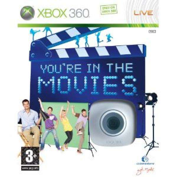 YOU'RE IN THE MOVIES - XBOX 360 + XBOX LIVE VISION CAMERA - BRAND NEW SEALED