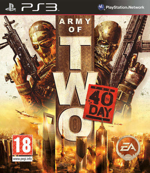 ARMY OF TWO 40th DAY - PS3 - USED IN EXCELLENT CONDITION