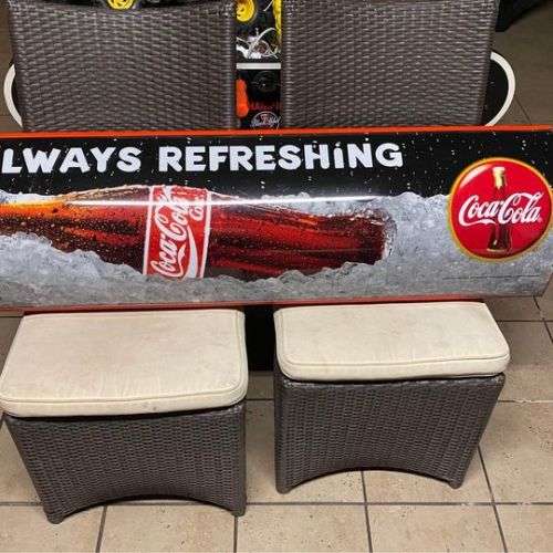 VINTAGE COCA-COLA LIGHT BOX - ORIGINAL