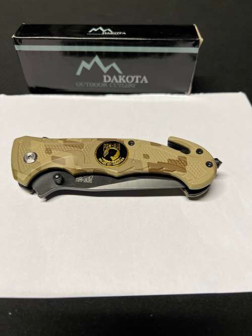 DAKOTA - POW MIA - TACTICAL POCKET KNIFE